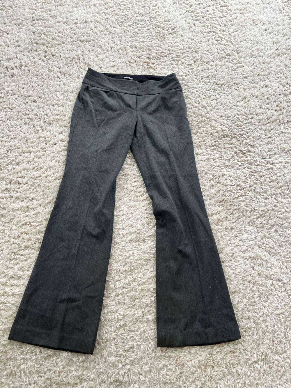 Express Women's Dark Gray Dress Pants